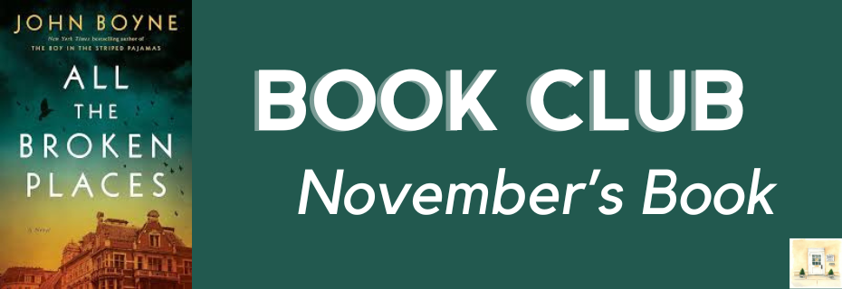 Banner decoration for Book Club  