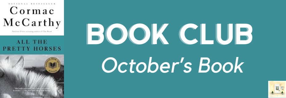 Banner decoration for Book Club  