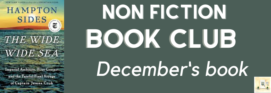 Banner decoration for Non Fiction Book Club  