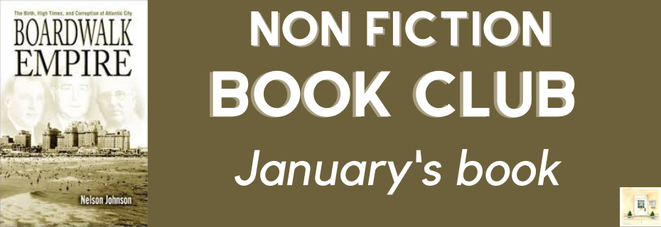 Banner decoration for Non Fiction Book Club  