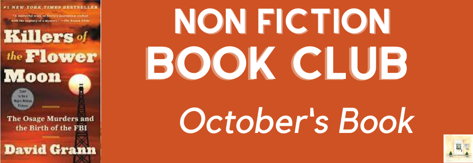 Banner decoration for Non Fiction Book Club  