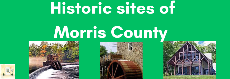 Banner decoration for Free Family Pass Historic Sites of Morris County  
