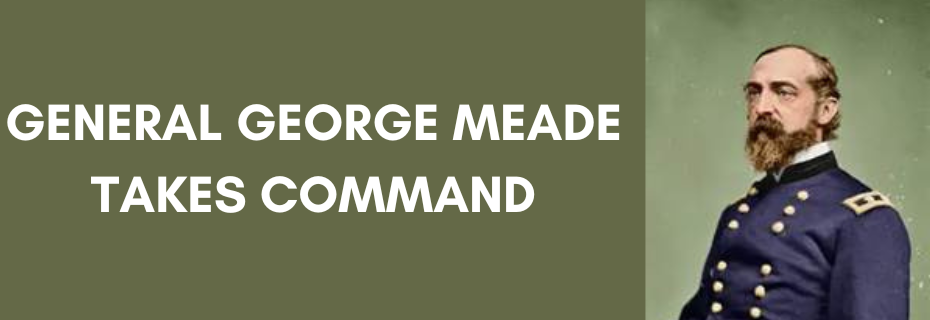 Banner decoration for General George Mead Takes Command Lecture Series  