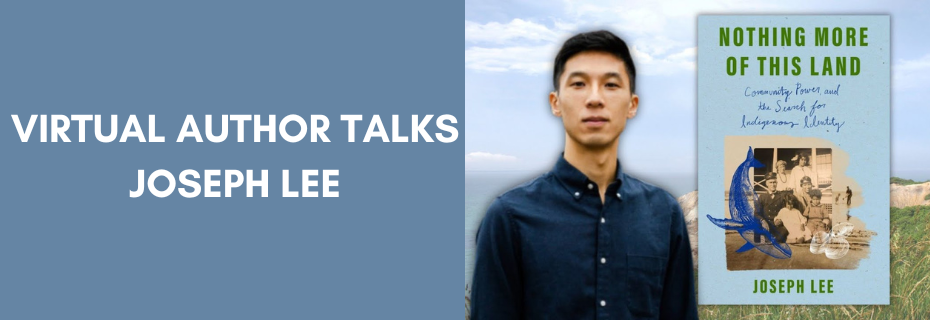Virtual Author Talks: Joseph Lee